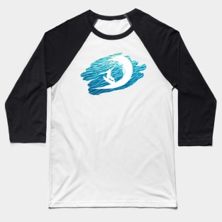 Ride the Waves Baseball T-Shirt